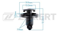 Клипса крепёжная Mazda (миним. кол-во заказа 10 шт) be-2521