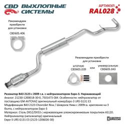 Резонатор RAL028