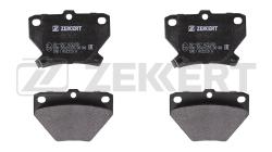 Колодки торм. диск. задн. Toyota Corolla (E120) 01- Yaris Verso (P20) 99- Celica (T230) 99- Echo  bs-1267