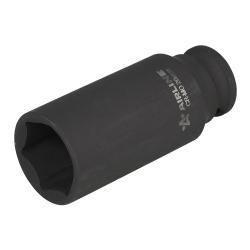 Головка ударная торцевая 3/8"DR шестигранная глубокая 20мм, L=65мм (ATAS333)