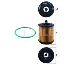 ECO Фильтр масляный ox258d