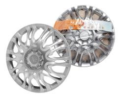 Колпаки колесные 16" "Х5", передние на газель, серебристый, компл. 2 шт. (AWCC-16-11)