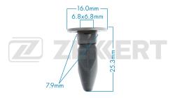 Клипса крепёжная VAG (миним. кол-во заказа 10 шт) be-1457