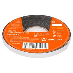 Лента двусторонняя клейкая (скотч), 8мм*5м, EVA вспененная основа, черная (ADS-F-01)