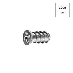 ЕВРО-винт потай.гол. D7.7 6.3х13 PZ оц. 1200шт FORTLUFT sts021846