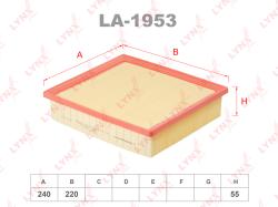 Фильтр воздушный TOYOTA Camry(V50) 3.5 11>, LEXUS RX270-350 08> LA-1953