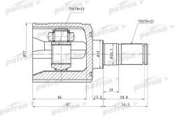 ШРУС PCV1010