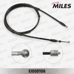 EI000106 Трос ручного тормоза RENAULT MASTER/OPEL VIVARO 01- 1603мм прав.