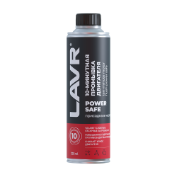 Промывка двигателя LAVR 0,320л Power Safe 10мин (При большом пробеге) Ln1008