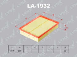 Фильтр воздушный TOYOTA LC150 4.0 10- LA-1932