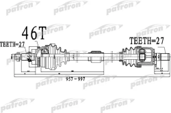 PDS0489 Полуось