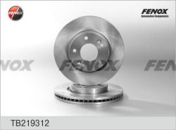 Диск тормозной HYUNDAI TUCSON 06-/i30 09-/KIA CEED 06-/SPORTAGE 04- передний TB219312