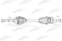 PDS1506 Полуось