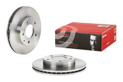 Диск тормозной передн. MAZDA 626 IV (GE) 08/91-08/98 / MAZDA 626 IV Hatchback (GE) 08/91-08/98 / MAZ 09.5584.14