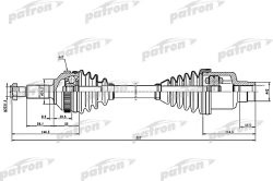 PDS1258 Полуось