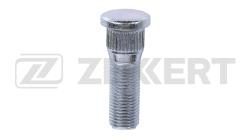 Шпилька колесная M12 x 1 25 L=46 D=14 5 Цинк be-4133