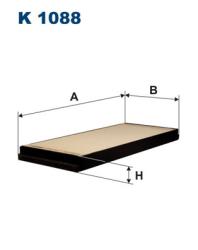 Фильтр салона MB SPRINTER/VW LT28 97- K 1088