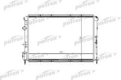 PRS3515 Радиатор системы охлаждения