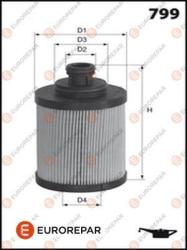 Фильтр масляный ALFA ROMEO/FIAT/OPEL/PEUGEOT 1.3D-2.0D 05- 1609563880
