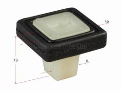 Клипса молдинга лобового стекла HONDA/ACURA (1 шт.)