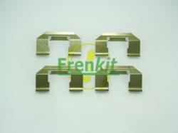 Комплект установочный тормозных колодок NISSAN PRIMERA 06-90->07-02 / ALMERA 03-00-> no ABS type 901174