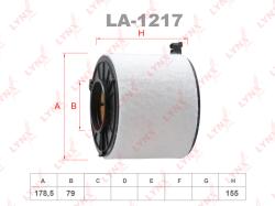 Фильтр воздушный AUDI A4 2.0D 15-19 / A5 2.0D 16> / Q5 2.0D 16> la-1217