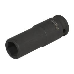 Головка ударная торцевая 3/8"DR шестигранная глубокая 13мм, L=65мм (ATAS326)