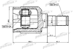 ШРУС PCV1775