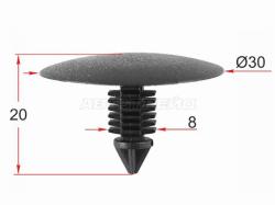 Клипса обшивки кузова RENAULT (1 шт.)