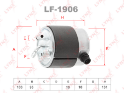 Фильтр топливный NISSAN QASHQAI 1.5D LF-1906