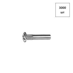 Стяжка межсекц. (гайка, винт) М4/ 5х15, никелир. PZ3 3000шт FORTLUFT sts018986