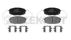 Колодки торм. диск. передн. Hyundai Creta 16- i30 07- Kia Seltos 19- Cerato II IV 09- Ceed 06-  bs-1076