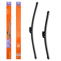 Щетки стеклооч бескаркас универс компл. (2шт.) 530/450мм (21"/18") 1 адптр (AWB-BK-530-450K)