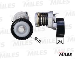 AG00302 Натяжитель ремня приводного VW PASSAT B6/GOLF V/T5/AUDI A3/FABIA 1.9TDI/2.0TDI