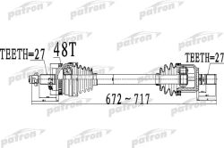 PDS0507 Полуось