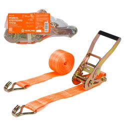Ремень крепления груза с храповиком 2 т, 10 м (AS-T-07)