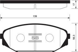 Колодки передние SP1271