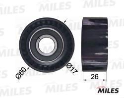 AG03015 Ролик ремня приводного PEUGEOT 206 1.1-1.6 98-