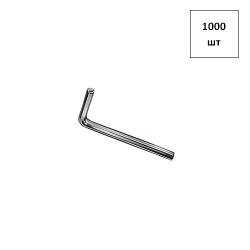 Ключ торцевой L-образный SW 4 (25кп70) DIN 911 оц. 1000шт FORTLUFT sts022168