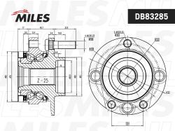 СТУПИЦА ПЕРЕДНЯЯ NISSAN TIIDA JPN MAKE C11 2005.08-2012.06 DB83285