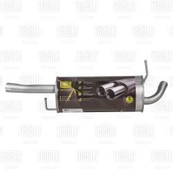 Глушитель для а/м Ford Fiesta (01-) 1.25i/1.3i/1.4i осн. (алюм. сталь) (EMM 1006)