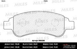 E100265 Колодки тормозные CITROEN BERLINGO/C4/XSARA/PEUGEOT PARTNER перед. SemiMetallic