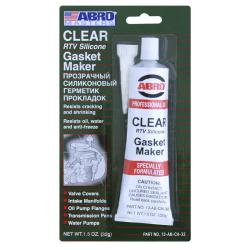 ABRO Герметик силиконовый прозрачный 32 г Китай (Abro Masters) 13-AB-CH-32R