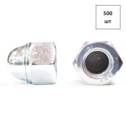 Гайка колпачковая самоконтр. М 8 DIN 986 оц. 500шт FORTLUFT sts033094