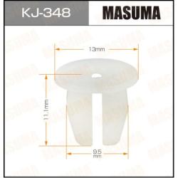 Клипса автомобильная (автокрепеж) TOYOTA CAMRY/COROLLA/RAV4/PRIUS KJ348