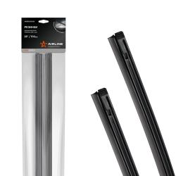 Резинки стеклоочистителя PRO 700х8мм (28") 2 шт. в пакете с навершием  (AWBRE70008K)