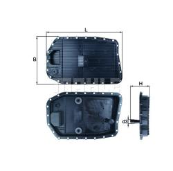 Фильтр гидравлический BMW c АКПП ZF 6HP19   6HP21 hx154