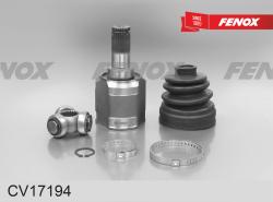 CV17194 ШРУС HYUNDAI GETZ/SANTA FE/TUCSON 00- внутр. лев.