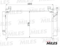 Конденсер MAZDA CX-7 2.3 07- accb084