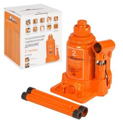 Домкрат телескопич. 2т 161-387мм, сумка (AJ-TB-02)